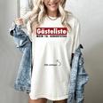 Guest Book 18th Birthday Party Memory Alcohol Women's Comfort Colors T-Shirt Ivory