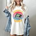 Handheld Gamer Retro Portable Console Nostalgia Women's Comfort Colors T-Shirt Ivory
