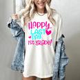 Happy Last Day Of First 1st Grade Teacher Student Graduation Women's Comfort Colors T-Shirt Ivory