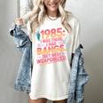 Hilarious 1985 Big Hair Bangs Joke For Gen X Nostalgia Women's Comfort Colors T-Shirt Ivory