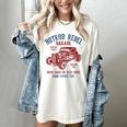 Hotrod Rebel Automotive Nostalgia Old Car Distressed Premium Tri-Blend Women's Comfort Colors T-Shirt Ivory