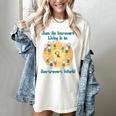 Introvert Extrovert Cartoon In Asstrovert World Women's Comfort Colors T-Shirt Ivory