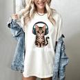 Introvert Mode Cat With Headphones Kitten Lover Women's Comfort Colors T-Shirt Ivory Introvert Mode Cat With Headphones Kitten Lover Women's Comfort Colors T-Shirt Ivory