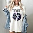 Introvert Mode Finding Inner Peace In Silence Women's Comfort Colors T-Shirt Ivory Introvert Mode Finding Inner Peace In Silence Women's Comfort Colors T-Shirt Ivory