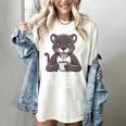 Introvert Panther And Coffee Lovers Women's Comfort Colors T-Shirt Ivory