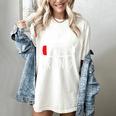 Introvert Socially Drained Battery Women's Comfort Colors T-Shirt Ivory