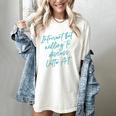Introvert But Willing To Discuss Latte Art Women's Comfort Colors T-Shirt Ivory