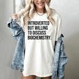 Introverted Biochemist Biochemistry Introvert Women's Comfort Colors T-Shirt Ivory Introverted Biochemist Biochemistry Introvert Women's Comfort Colors T-Shirt Ivory