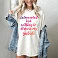 Introverted Willing To Discuss Gabali Introvert Women's Comfort Colors T-Shirt Ivory Introverted Willing To Discuss Gabali Introvert Women's Comfort Colors T-Shirt Ivory