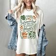Introverted But Willing To Discuss Plants Botanical Women's Comfort Colors T-Shirt Ivory