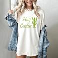 Introverts Sassy Saying Sassy Quote No Hugs Go Hug Cactus Women's Comfort Colors T-Shirt Ivory