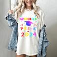 I Just Graduated Pre k Graduation 2024 Pre-Kindergarten Women's Comfort Colors T-Shirt Ivory