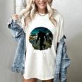 Just Me And My Yeti Retro Sunset Mountain Hiking Introvert Women's Comfort Colors T-Shirt Ivory Just Me And My Yeti Retro Sunset Mountain Hiking Introvert Women's Comfort Colors T-Shirt Ivory