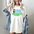 Kids 2018 Kindergarten Graduation Women's Comfort Colors T-Shirt Ivory