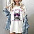 Kids Cool Future Is Bright Kids Graduation Or Birthday Women's Comfort Colors T-Shirt Ivory