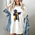 Kids HBCU Boys Grad Dabbing Graduation Women's Comfort Colors T-Shirt Ivory