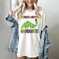 Kids Kindergarten Graduate Dinosaur Kindergarten Graduation Women's Comfort Colors T-Shirt Ivory
