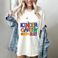 Kids Kindergarten Graduation Class Of 2021 Shirt I Just Graduated Women's Comfort Colors T-Shirt Ivory