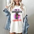 Kids Pre K Graduation Flossing Girl Nailed It Graduate Girls Women's Comfort Colors T-Shirt Ivory