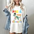 Kids So Long Pre-K Preschool Graduation Kindergarten Here I Come Women's Comfort Colors T-Shirt Ivory