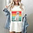 Labrador Retriever Introvert White Lab Women's Comfort Colors T-Shirt Ivory