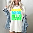 Last Day Of School Shirt Teacher Tee Graduation Women's Comfort Colors T-Shirt Ivory