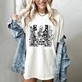 Life Is Short Buy The Book Introvert Skeleton Reading Women's Comfort Colors T-Shirt Ivory