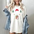Most Likely To Read A Book On Christmas Love Reading Books Women's Comfort Colors T-Shirt Ivory