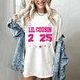 Lil Cousin Of a 2025 Graduate Prom Graduation 25 VolleyBall Women's Comfort Colors T-Shirt Ivory