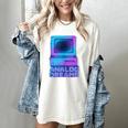 Lofi Reverie Analog Dreams Pixel 90s Desktop VHS Nostalgia Women's Comfort Colors T-Shirt Ivory
