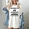 I Am Looking For A Job ENGINEERING Graduation Women's Comfort Colors T-Shirt Ivory