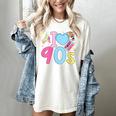 I Love 90's Retro Style Nostalgia Vibe 1990's Party Women's Comfort Colors T-Shirt Ivory