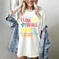 I Love You All Class Dismissed Teacher School Graduation Men Women Girls Kids Women's Comfort Colors T-Shirt Ivory