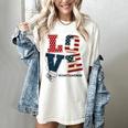 Love Coast Guard Mom Proud Coast Guard Graduation Mom Women's Comfort Colors T-Shirt Ivory
