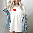 I Love My Introvert Friends I Heart My Introvert Friends Women's Comfort Colors T-Shirt Ivory
