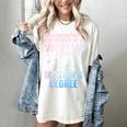 Masters Degree Graduation Art For Women Girls Masters Degree Women's Comfort Colors T-Shirt Ivory