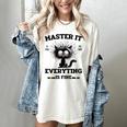 Masters Mastered It Graduate Master Degree Graduation Women's Comfort Colors T-Shirt Ivory