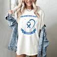 In Memory Of Aunt Colon Cancer Awareness Uplifting Women's Comfort Colors T-Shirt Ivory