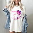 In Memory Of Mom I Know Heaven Beautiful Place Wings Angel Women's Comfort Colors T-Shirt Ivory