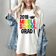 Middle School Graduation Class Of 2018 Shirt Women's Comfort Colors T-Shirt Ivory