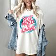 You Need To Leave Introvert Mood Space Women's Comfort Colors T-Shirt Ivory