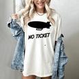 No Ticket Jones 80's Nostalgia Women's Comfort Colors T-Shirt Ivory
