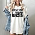 Nope Not Today Its Too Peopley Outside Introvert Lazy Women's Comfort Colors T-Shirt Ivory Nope Not Today Its Too Peopley Outside Introvert Lazy Women's Comfort Colors T-Shirt Ivory