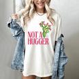 Not a Hugger Sarcastic Introvert Cactus Theme Women Women's Comfort Colors T-Shirt Ivory Not a Hugger Sarcastic Introvert Cactus Theme Women Women's Comfort Colors T-Shirt Ivory
