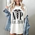 Nurse Practitioner Graduation NP Est 2019 Shirt Women's Comfort Colors T-Shirt Ivory