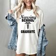 Nursing School Graduate Nurse Graduation Medical T-Shirt Women's Comfort Colors T-Shirt Ivory