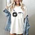 Old School Dad OG Hip Hop Head Vinyl Retro 80s90s Nostalgia Women's Comfort Colors T-Shirt Ivory