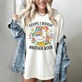 Oops I Bought Another Book Goose Women's Comfort Colors T-Shirt Ivory