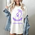 Overdose Awareness Shirt In Memory Of Nephew Purple Ribbon Women's Comfort Colors T-Shirt Ivory Overdose Awareness Shirt In Memory Of Nephew Purple Ribbon Women's Comfort Colors T-Shirt Ivory