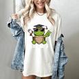 Peace Sign Hand Turtle Class Of 2026 Graduation Women's Comfort Colors T-Shirt Ivory